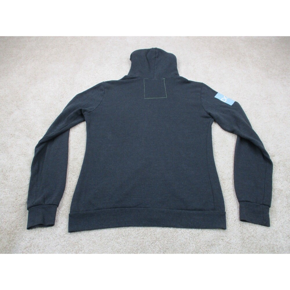 Aviator Nation 5 Stripe Hoodie Mens Large L Full Zip Fleece Blue Rainbow USA - Picture 11 of 16
